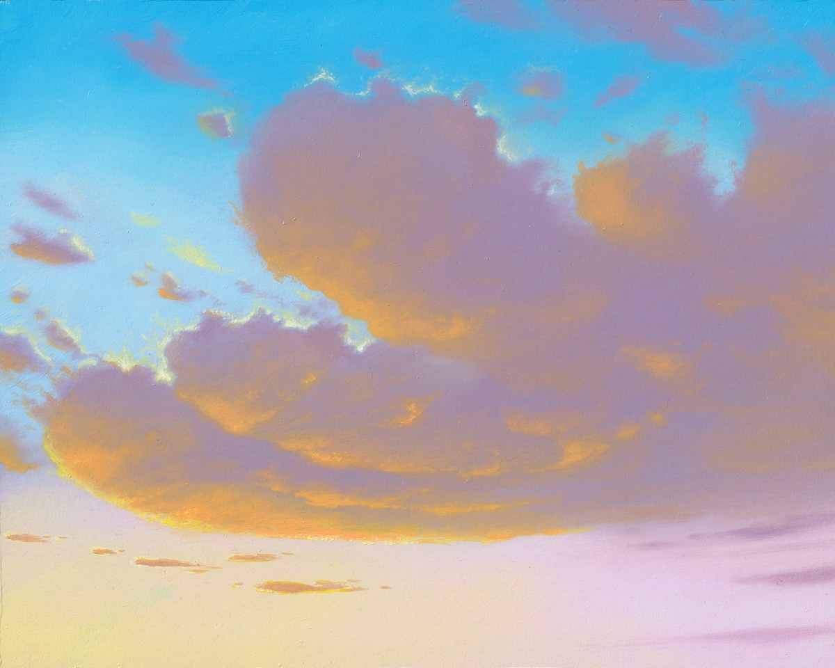 Sunrise Sunset cloud painting final